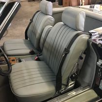 Leather seats, carpet, headliner  by Bible's Auto Interiors