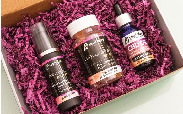 CBD Gift Boxes by Leafwize Naturals CBD