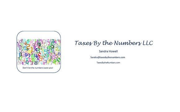 Tax Preparation Services and Notary Service by Taxes by the Numbers LLC