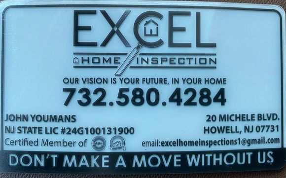 John Youmans by Excel Home Inspection in Howell NJ Alignable