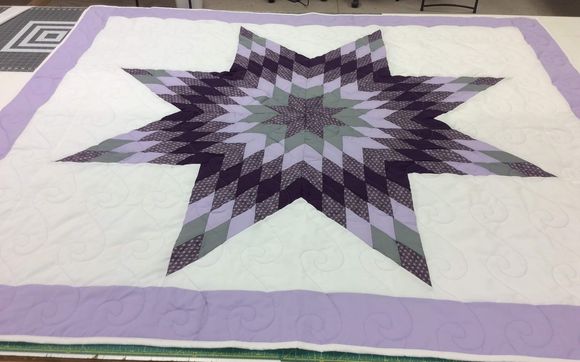 Native American Star Quilt  by Harvest Winds LLC