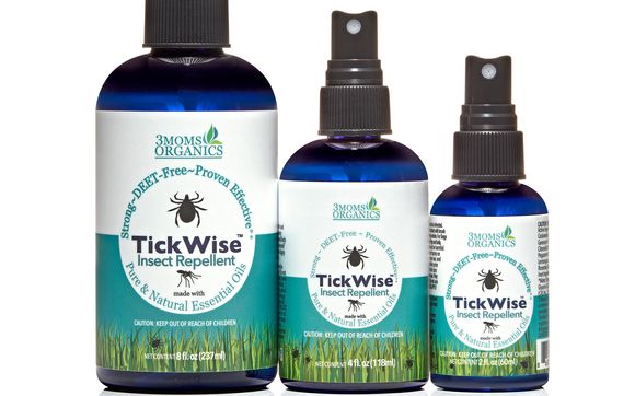 TickWise By 3 Moms Organics Repellent Designed By Nature And Bottled By ...