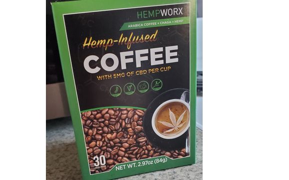 Hemp workx CBD  coffee  by HempWorx