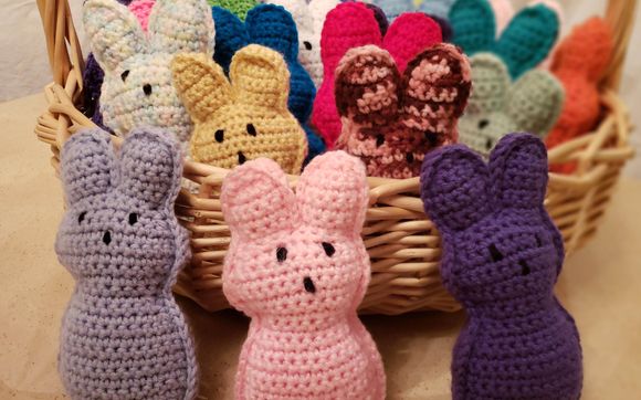 Crocheted Easter Peeps by Knit Me Sew Me by Alise Kabakoff