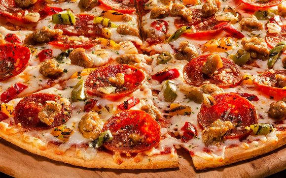 Newman's Own Pizza Supreme by Marilinda Hodgdon Visual Designs, Inc.