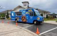 Pretzels, Lemonade,dips,and soft Drinks by Auntie Anne's Pretzel Truck