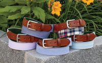 New Spring Colors in T.B. PHELPS Fabric Belts by T. B. PHELPS Footwear and Accessories