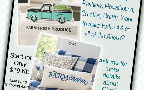 Become an Independent Chalk Couture Designer  by Trish M - Chalk Ready Designs