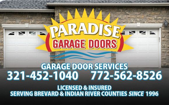 Roll Up Garage Door By Paradise Garage Doors In Merritt Island Fl Alignable