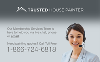 Full Service Customer Support by TrustedHousePainter.com