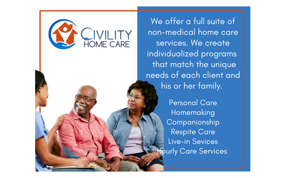 Individualized Non-Medical Home Care by Civility Home Care