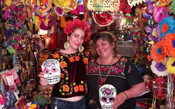 Mexican folk art and clothing by La Sirena Mexican folk Art in New York