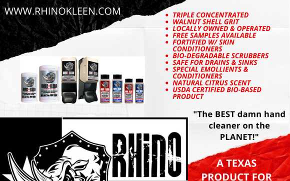 PREMIUM HAND CLEANER by RHINO-KLEEN in San Antonio, TX - Alignable