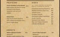 Easter Dinner Takeout Menu by Nellie's Southern Kitchen