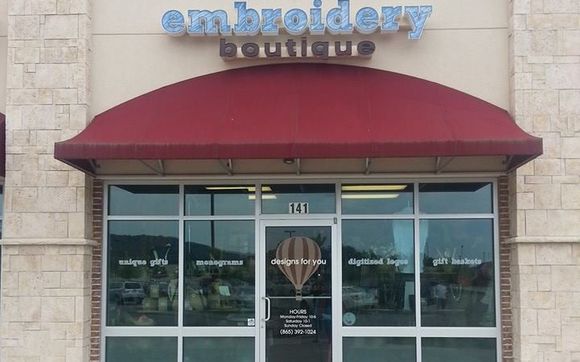 Embroidery by embroidery boutique by designs for you in farragut tn