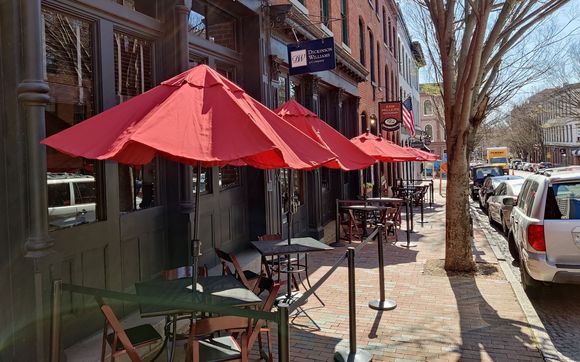 Outdoor Dining by Sam Miller's Restaurant