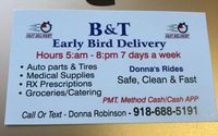 B & T Early Bird Delivery 🚚  by Author