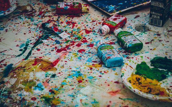 UPDATE: It's here!! PAINT SPLATTER ROOM by Rage & Destruction
