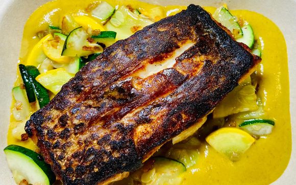 RockFish, Curry with Summer Squash —- FishScale by FishScale in ...