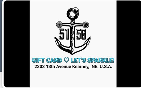 Gift Cards by Studio 51/50 Body Piercing