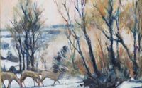 deTreville's Deer by Verner Gallery Ltd