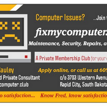 Private Membership Club by Fred-FixMyComputer-Rapid City