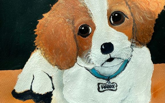 Matting & Framing by Pet Portraits by Artist Steven M.Post 