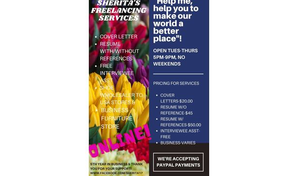 Grand reopening!!!!!! by Sherita's Freelancing Svc/ Sherita’s Shoppe LLC