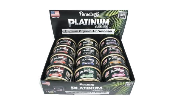 Platinum Series 52g Organic Can Air Freshener by Paradise Air Fresh
