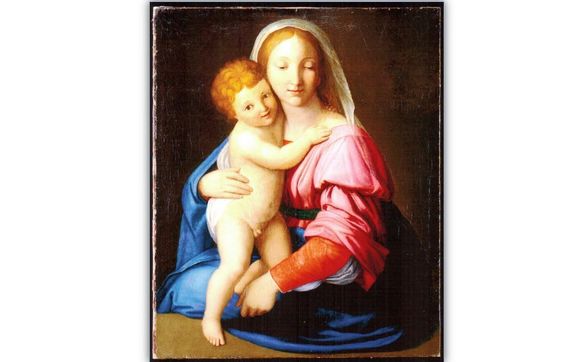 For Sale: “Madonna e Babino della Manina” par da Jacques-Louis David, by NEBDI LLC
