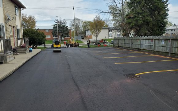 Paving Asphalt sealing line painting and repairs by Total Driveway Maintenance