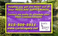 Helping navigate through the process with retirees  by Lorislegacy.net