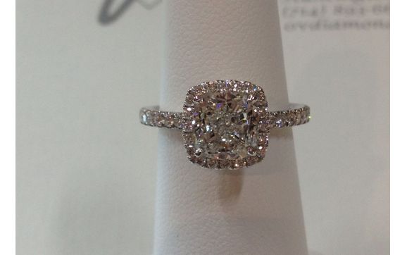 We are custom jewelers Who custom make your engagement rings and wedding bands to your exact specifications by Otten Vallot & Co
