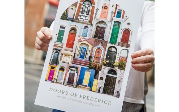Doors of Frederick Poster by The UnCorporate Headshot by Mary Kate McKenna Photography
