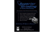 Machining Services by Superior Grinding & Sales Inc dba Superior Grinding & Swiss Machining