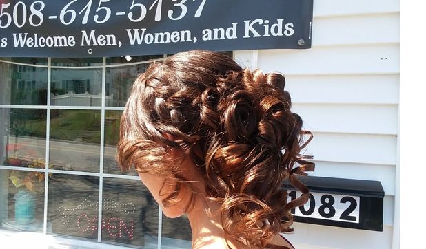 Special occasion styling by A Little Hair Salon