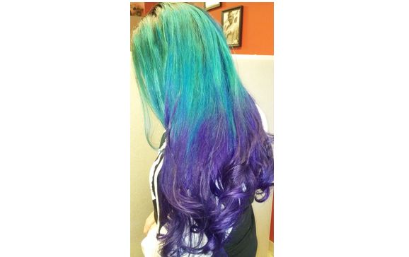 Fun Ombre Hair Color by A Little Hair Salon