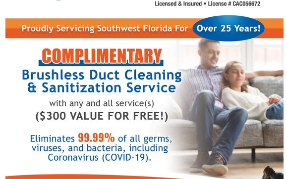 Duct Installation, Duct Repairs, Duct Cleaning, & Complimentary Duct Sanitization  by Action Air of Sarasota