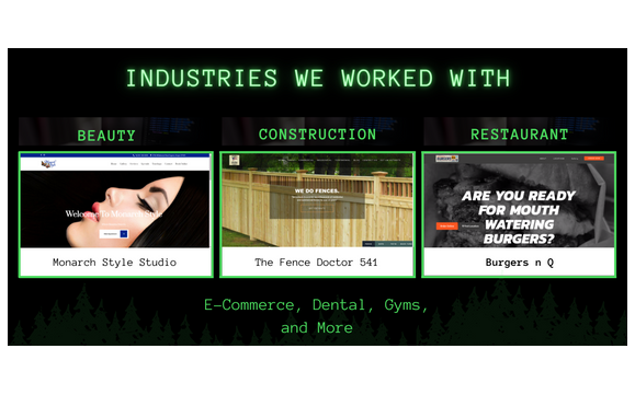 Small Business Websites by WV Media