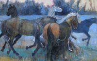 The Herd by Daphne vom Baur by Verner Gallery Ltd