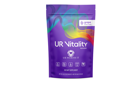 UR VITALITY MULTIVITAMIN By UR Worth IT LIVE MAS Urworthit livemas 