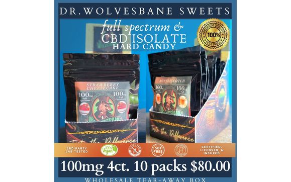 Uniquely Flavored Hard Candy for your Retail Store by Dr. Wolvesbane Sweets