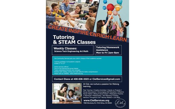 Writing Tutoring by Ciel Community Services