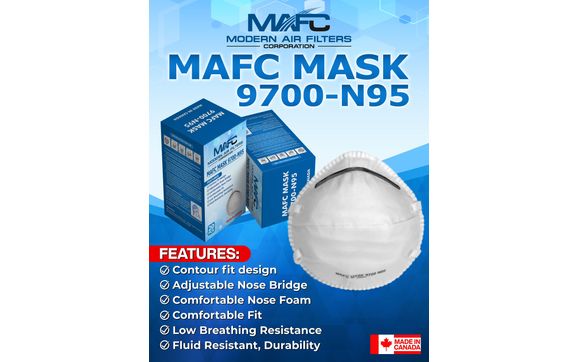N95 Respirators  by Dio Implant Canada