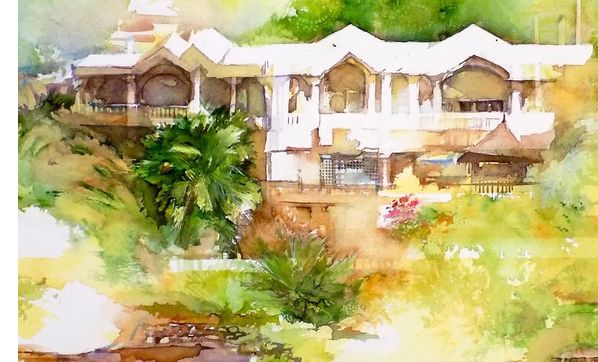 Watercolors  by  commission  by Kathleen-Stafford.com