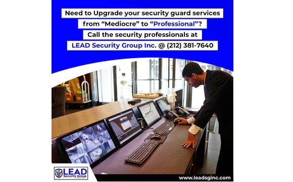 Front desk/Lobby/Doorman Security Guard by LEAD Security Group Inc