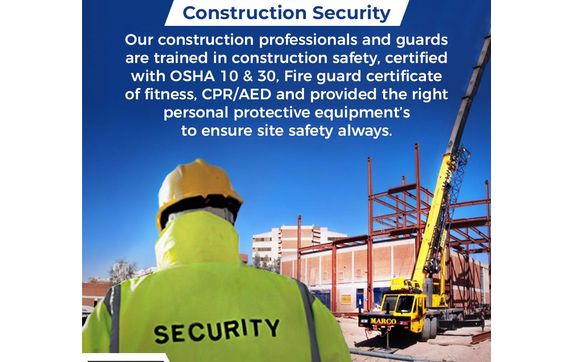 Osha/SWAC/Fire Watch Certified Security Guards by LEAD Security Group Inc