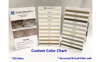 Custom Grout Color Chart by ColorSealPro