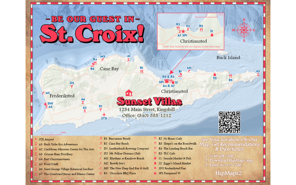 Custom Lodging Map by HipMaps