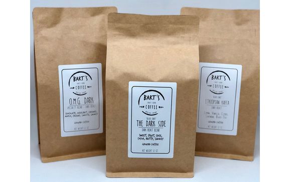 Bart's Crazy Good Coffee (Bags of Beans/Ground) by Bart's Crazy Good Coffee